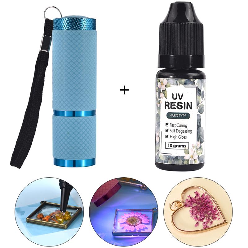 Jewelry Making Uv Resin Kit - 10G 25G Nhựa Chống UV DIY