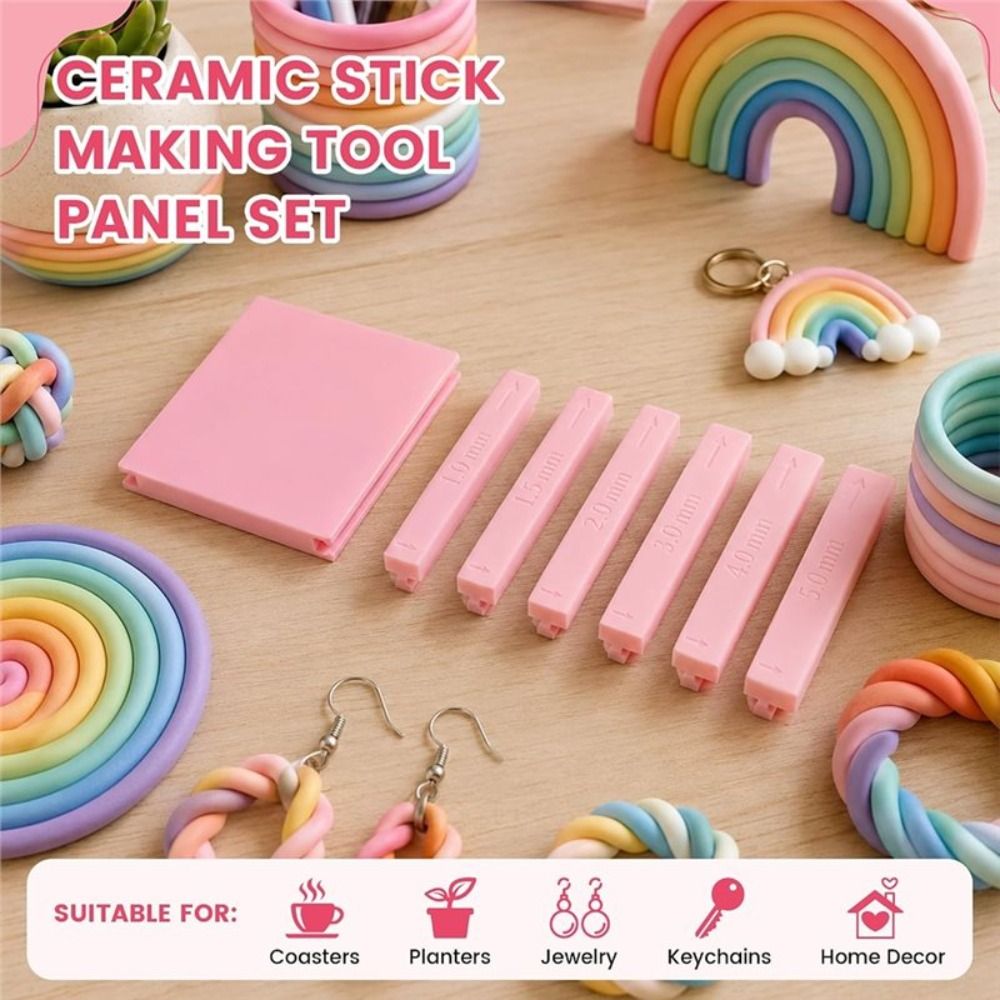 Jewelry Making Guide - Plastic Clay Roller Guide Rolling Aid