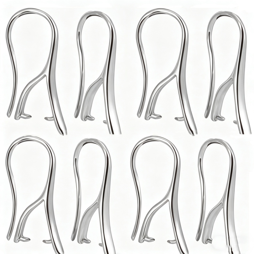 10/30Pcs White with Pinch Bail - đánh giá và giá Jewelry Making Wire