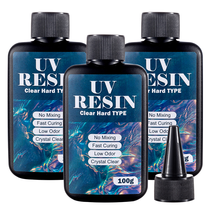 100/200/300g UV Resin Hard Typ - đánh giá và giá Jewelry Making Uv Resin Kit