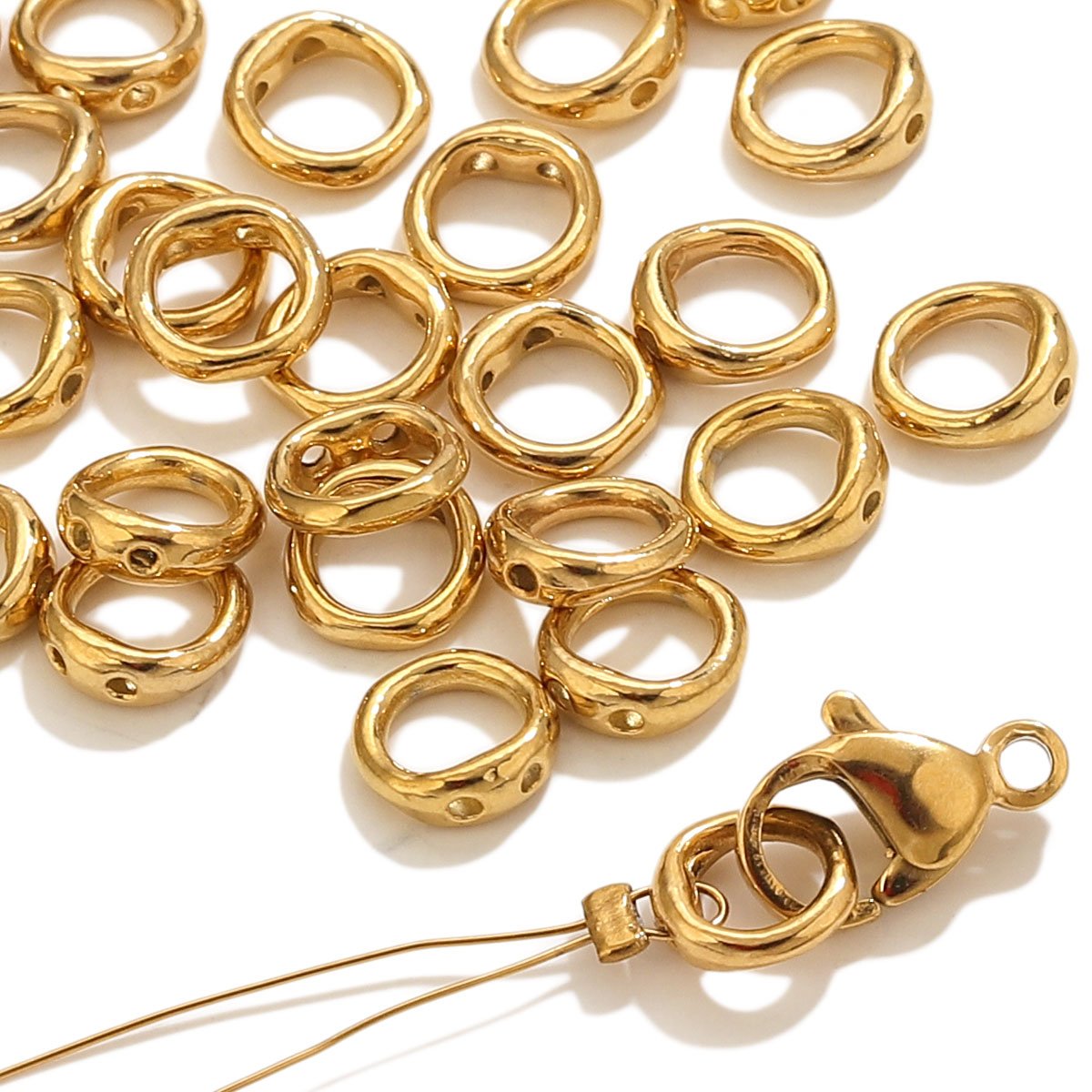 20pcs Stainless Steel Clasps E - đánh giá và giá Jewelry Making Material