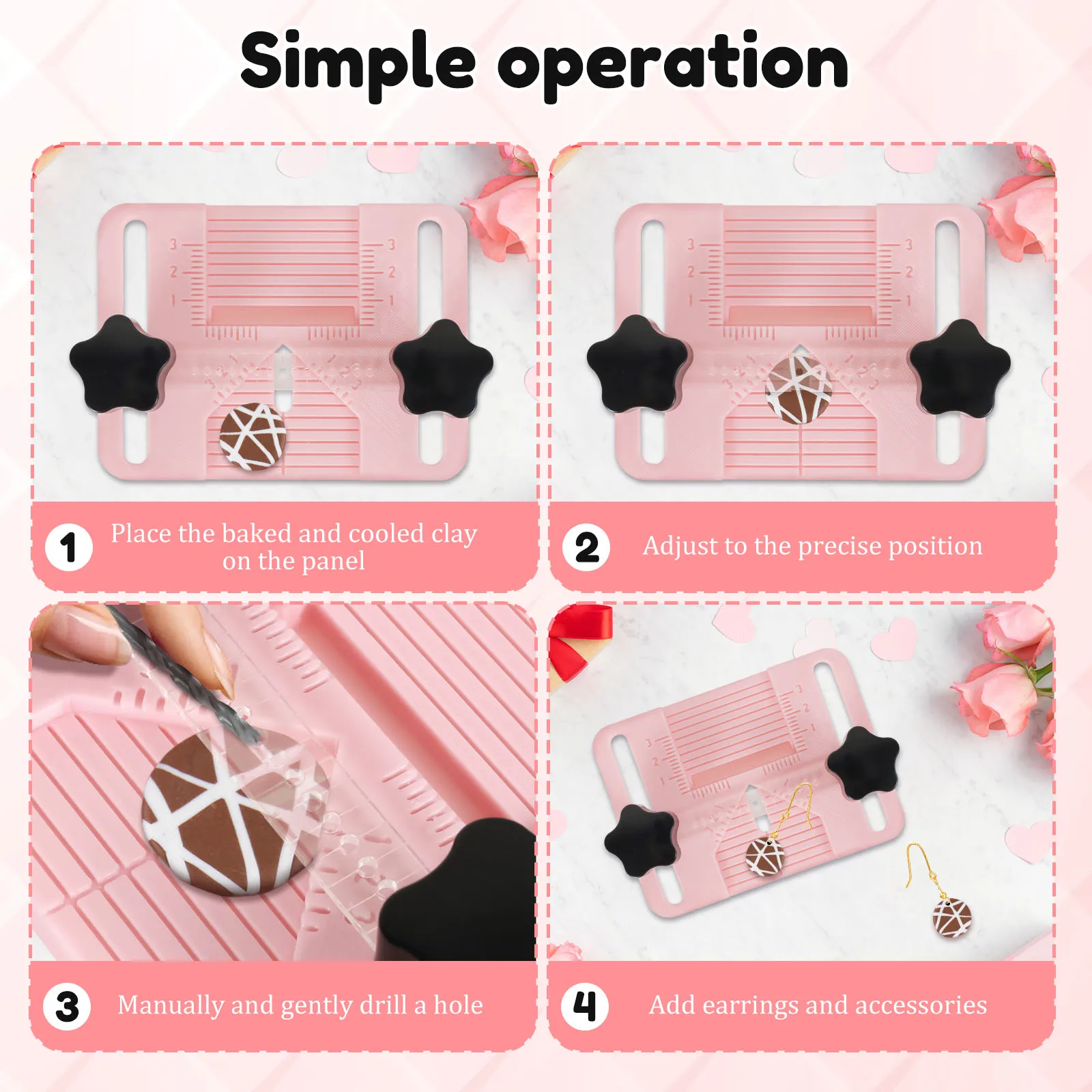 Polymer Clay Earring Drill Gui - đánh giá và giá Jewelry Making Guide