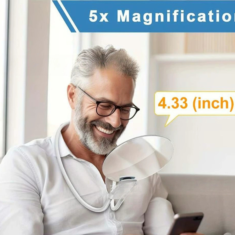 1pc 4.33in 5X Magnifying Glass - đánh giá và giá Jewelry Making For Seniors