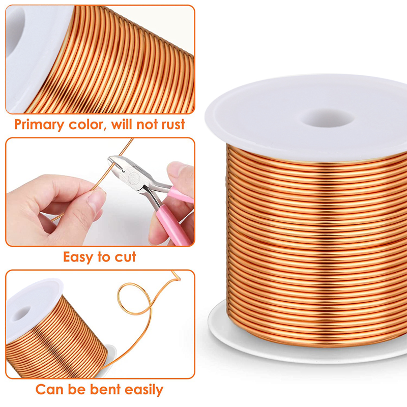 1-3Roll  Soft Copper Wire for  - đánh giá và giá Jewelry Making Wire