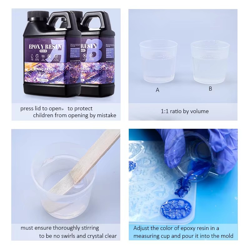 Easy Mix 1:1 Epoxy Resin Kit C - đánh giá và giá Jewelry Making Uv Resin Kit