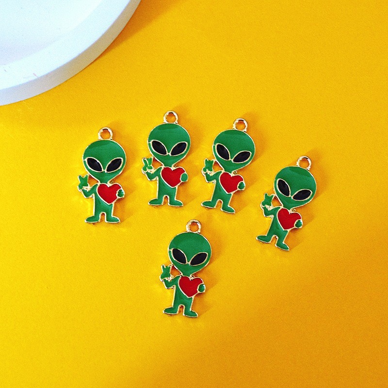 10pcs Simple Alien Alloy Drip  - đánh giá và giá Jewelry Making Accessories