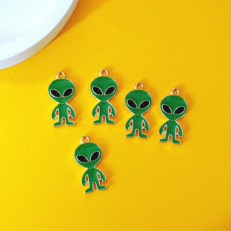 10pcs Simple Alien Alloy Drip  - đánh giá và giá Jewelry Making Accessories
