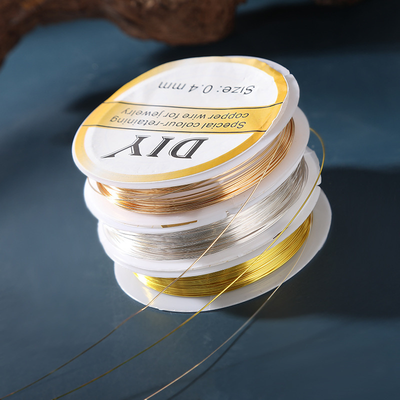 1Roll Silver Copper Wire 0.3/0 - đánh giá và giá Jewelry Making Wire