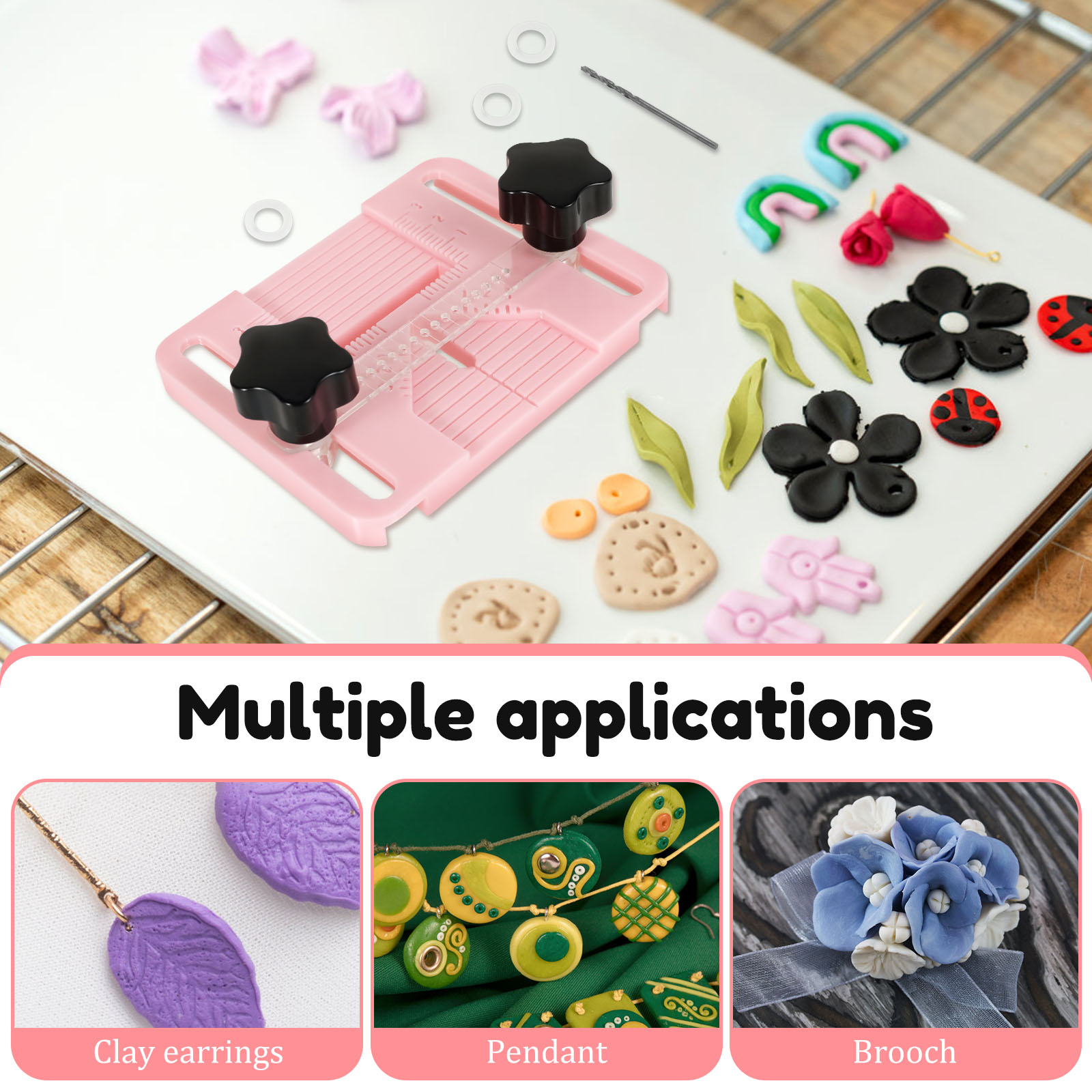 Polymer Clay Earring Drill Gui - đánh giá và giá Jewelry Making Guide