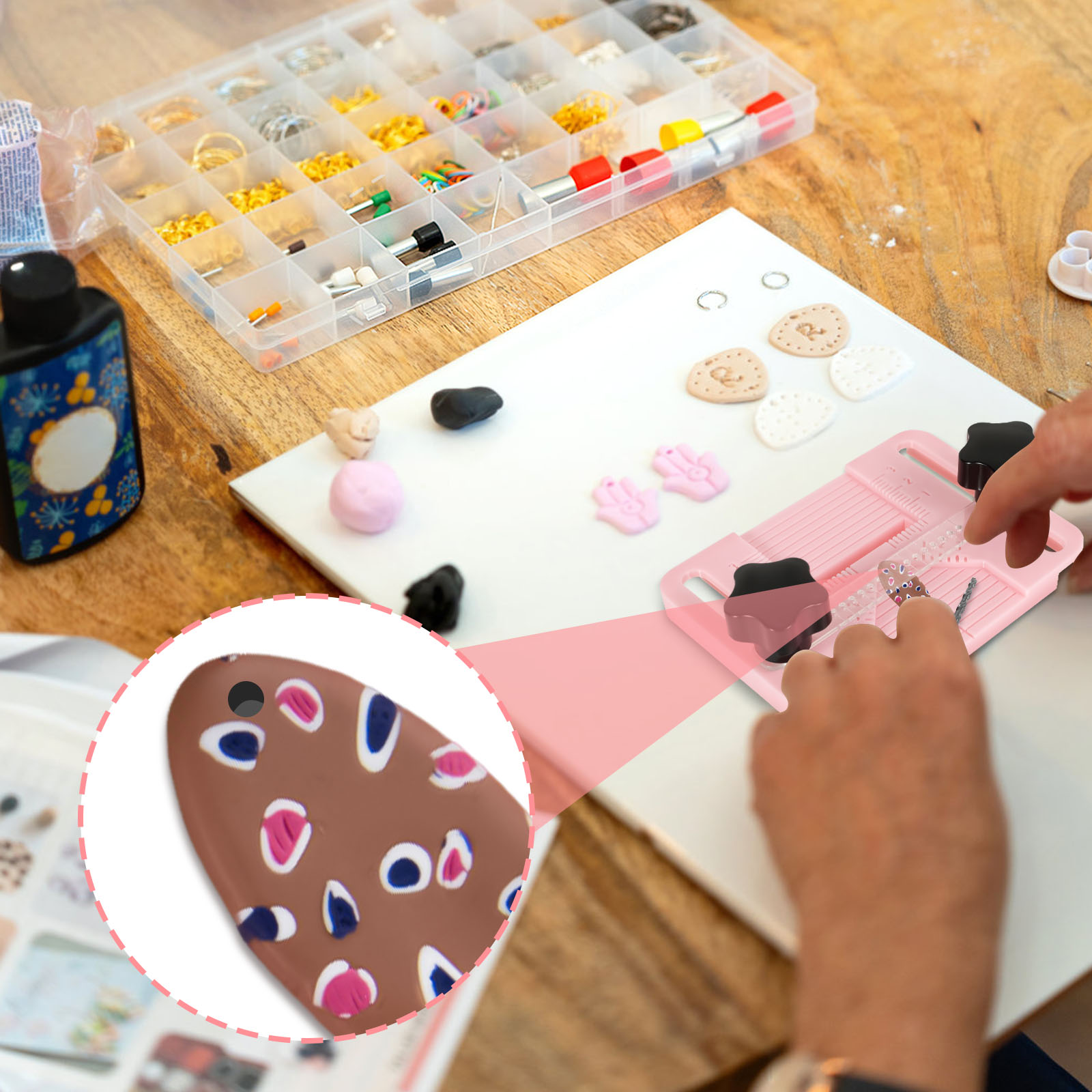 Polymer Clay Earring Drill Gui - đánh giá và giá Jewelry Making Guide