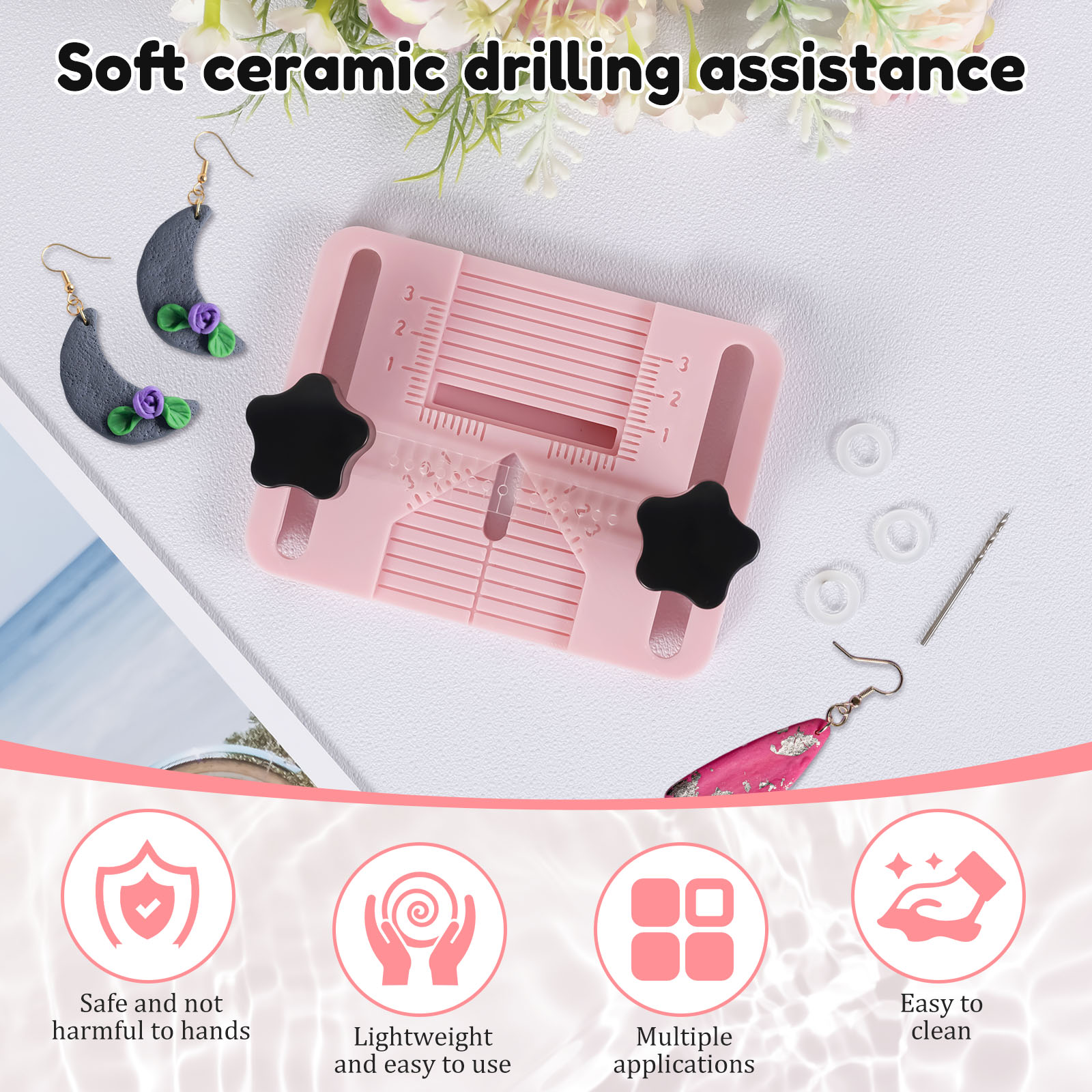 Polymer Clay Earring Drill Gui - đánh giá và giá Jewelry Making Guide