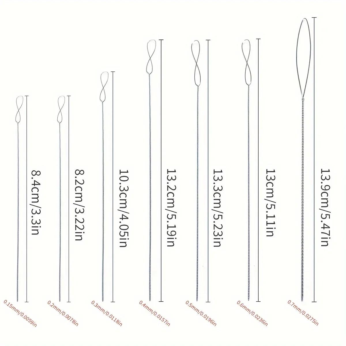 7pcs/set Stainless Steel Bead  - đánh giá và giá Beading Needle Fine