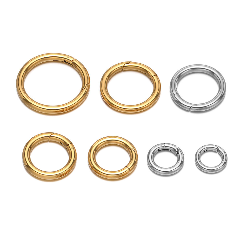 2Pcs/Lot Round Spring Clasps S - đánh giá và giá Jewelry Making Material
