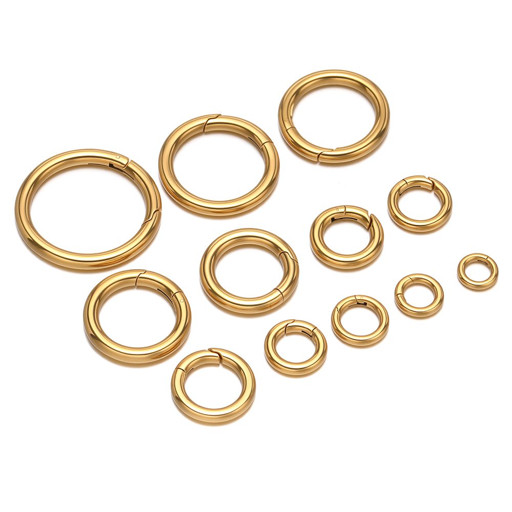 2Pcs/Lot Round Spring Clasps S - đánh giá và giá Jewelry Making Material