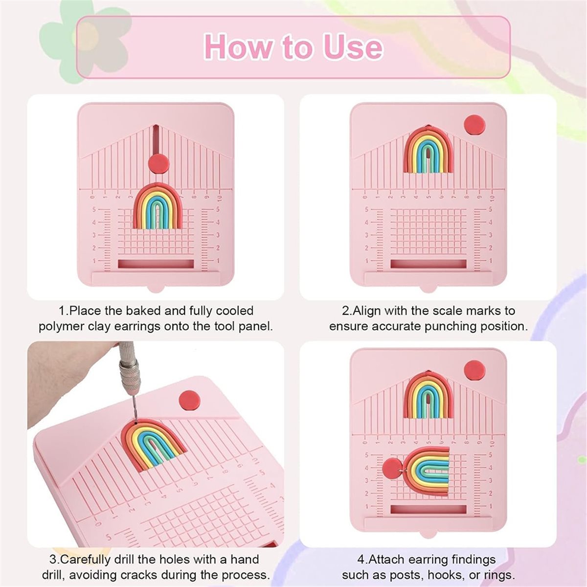 12 PCS Polymer Clay Earring Dr - đánh giá và giá Jewelry Making Guide