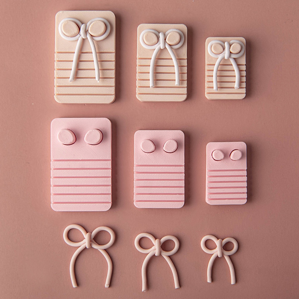 Polymer Clay Bow Mold Earrings - đánh giá và giá Jewelry Making Guide