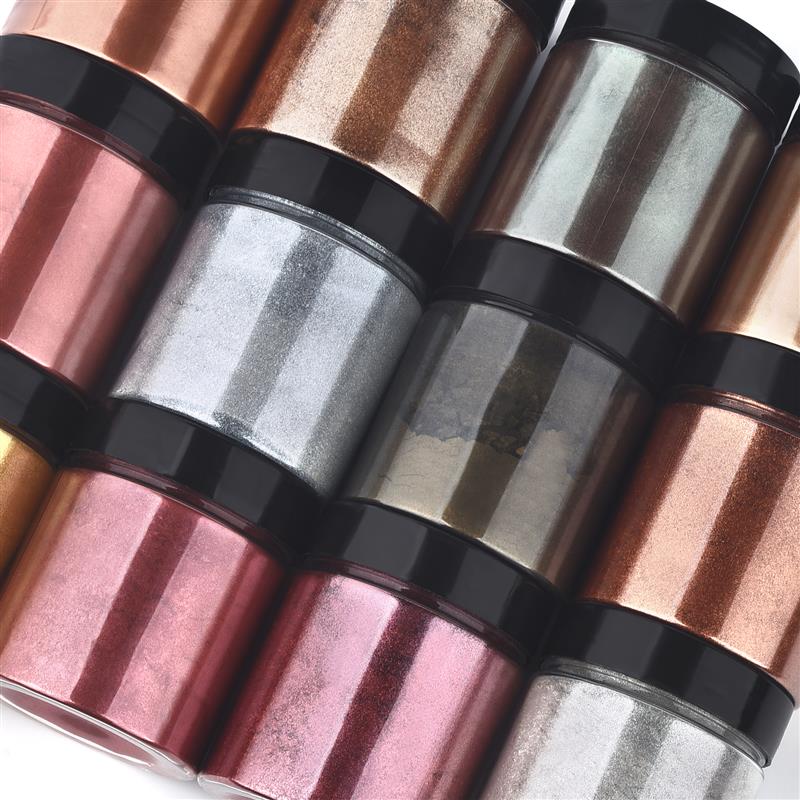 50g Shimmer Metallic Gold Silv - đánh giá và giá Jewelry Making Uv Resin Kit
