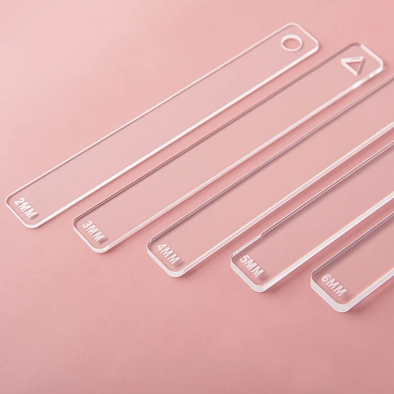 10pcs Clay Ruler Acrylic Soft  - đánh giá và giá Jewelry Making Guide