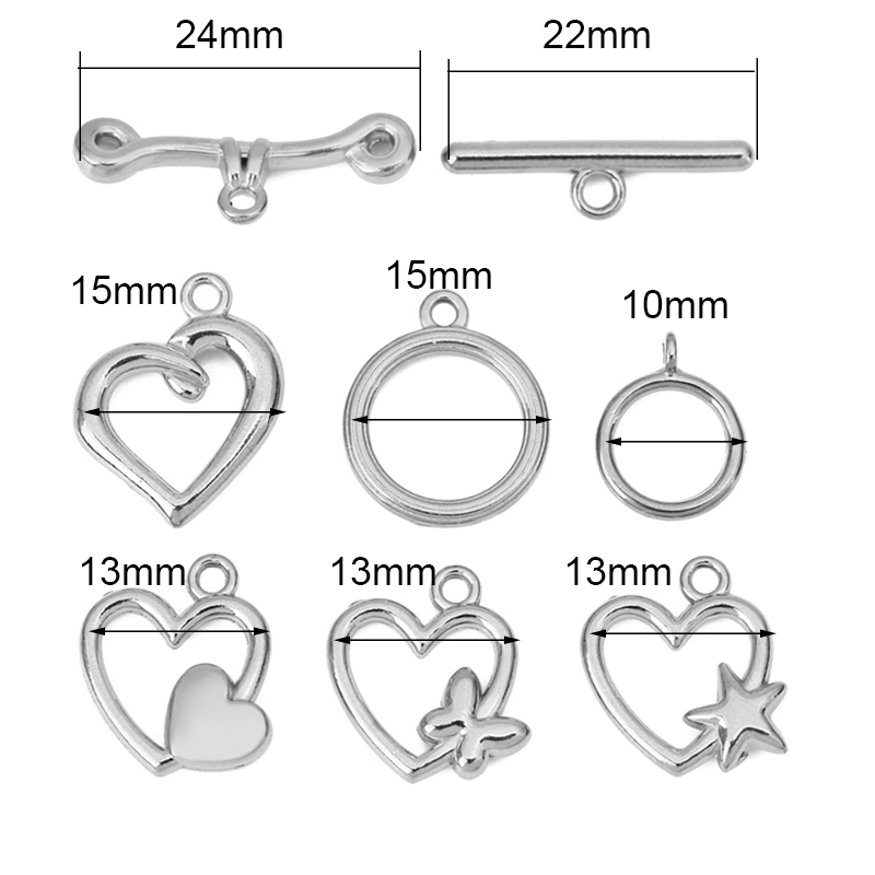 5sets PVD Never Fade Stainless - đánh giá và giá Jewelry Making Material