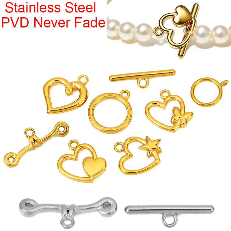 5sets PVD Never Fade Stainless - đánh giá và giá Jewelry Making Material