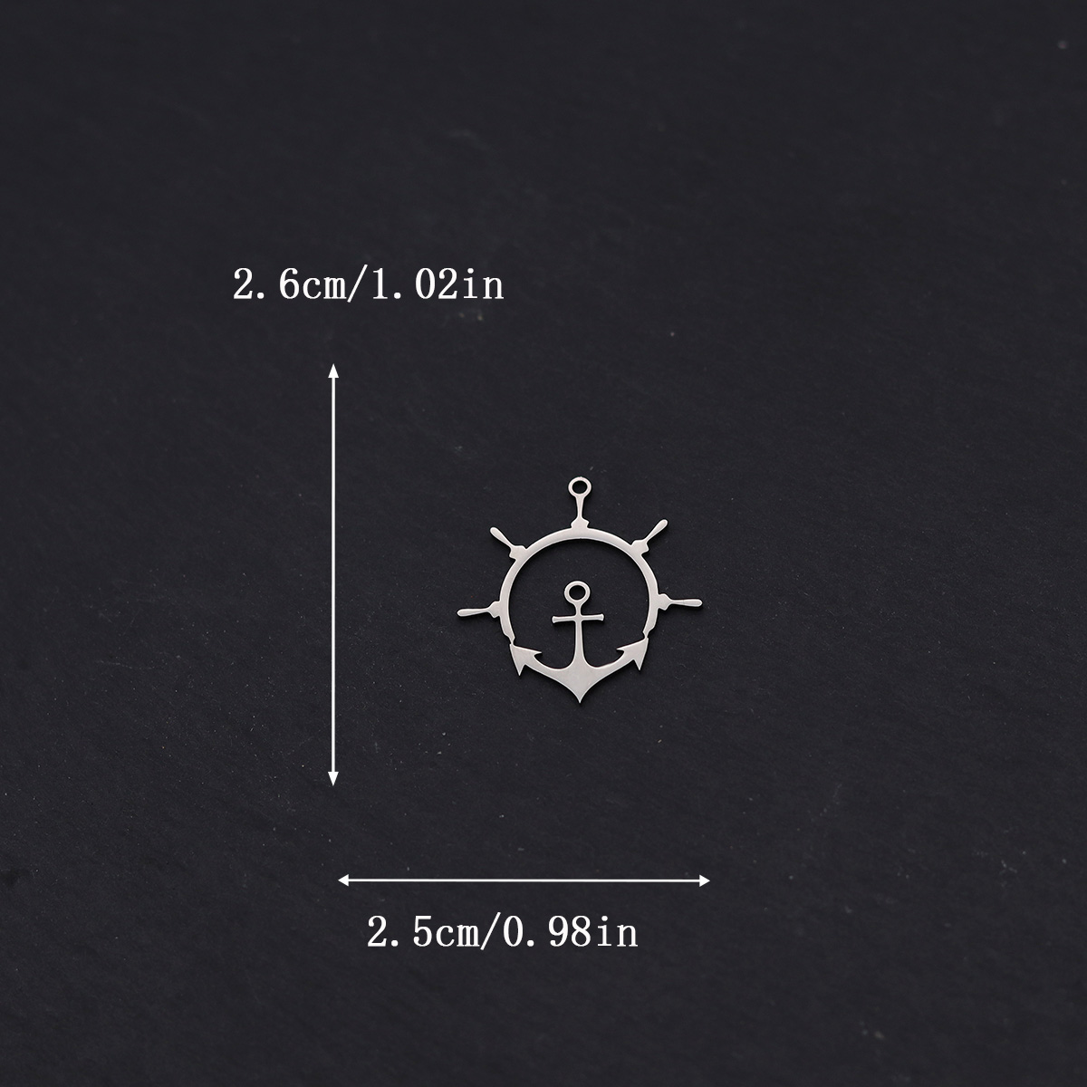 3pcs Compass Anchor Cross Stai - đánh giá và giá Jewelry Making Guide