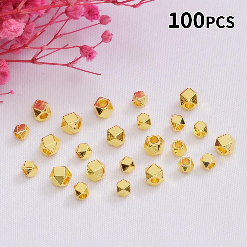 Shiny Gold Plated Faceted Spac - đánh giá và giá Jewelry Making Ideas With Beads