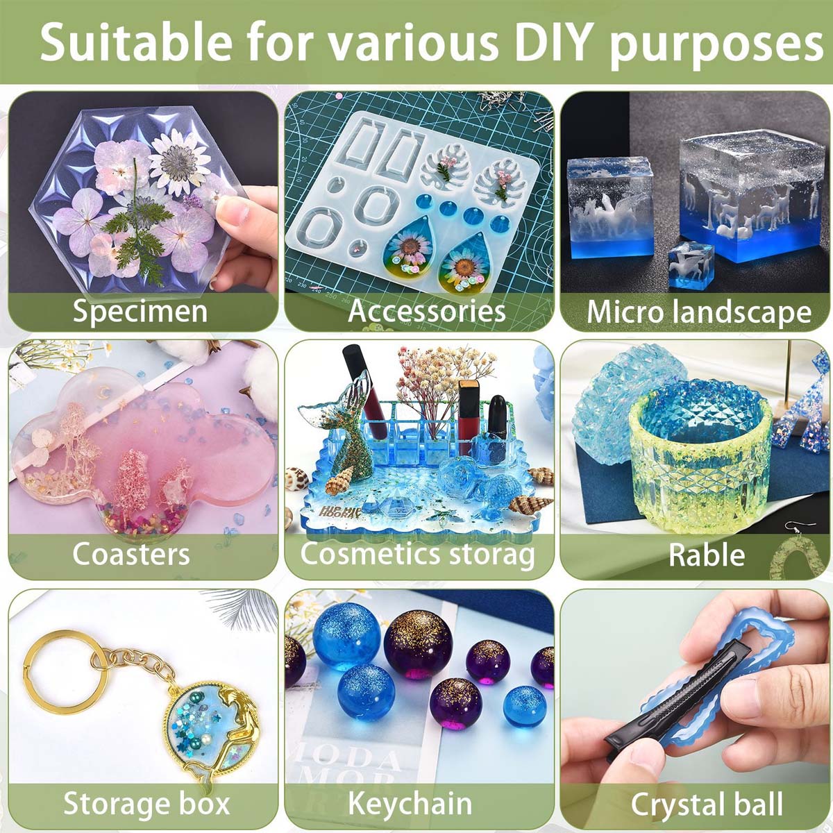 5ml/Bottle Epoxy Resin Pigment - đánh giá và giá Jewelry Making Uv Resin Kit