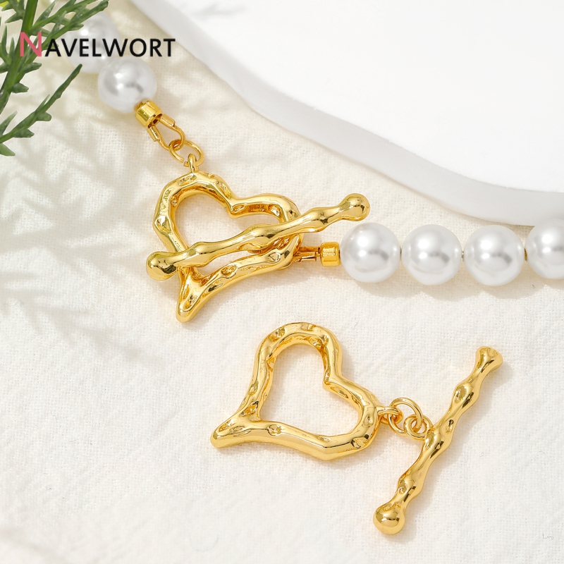 18K Gold Plated Heart Shape OT - đánh giá và giá Jewelry Making Material