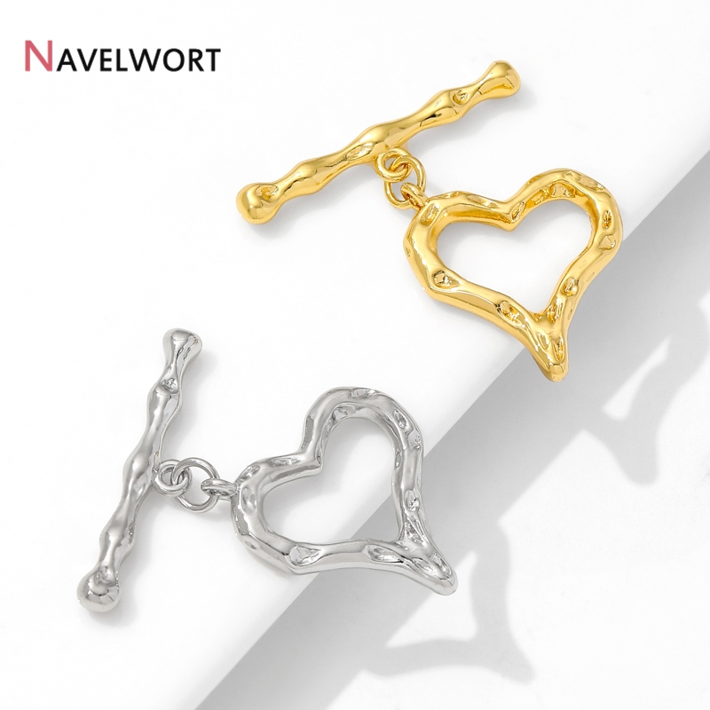 18K Gold Plated Heart Shape OT - đánh giá và giá Jewelry Making Material