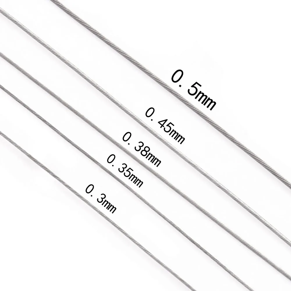 328 ft/100m 7 Strands Stainles - đánh giá và giá Jewelry Making Wire