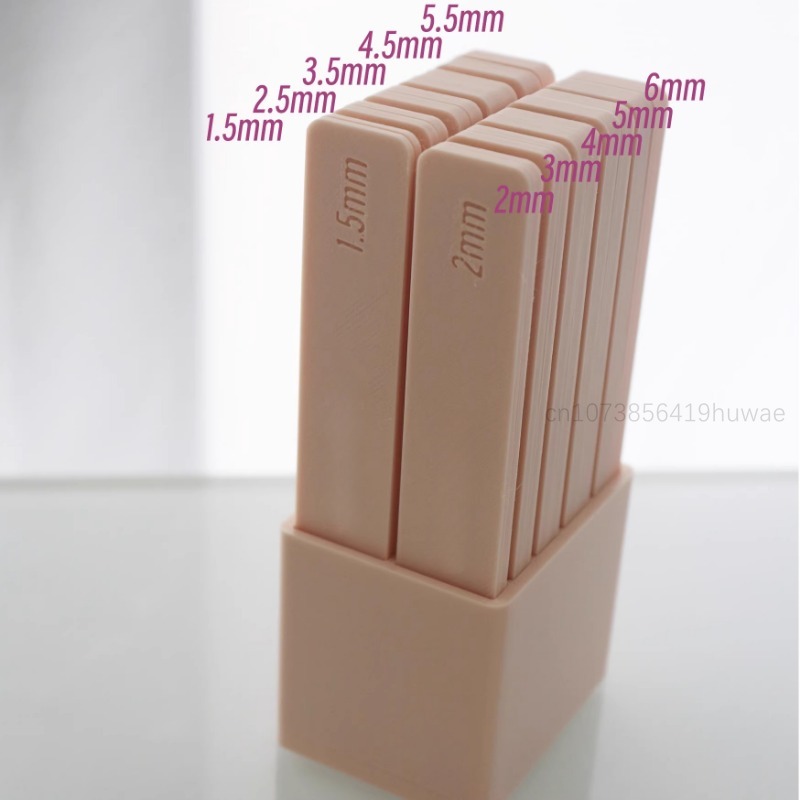 2PCS/set Ruler Thickness Plate - đánh giá và giá Jewelry Making Guide