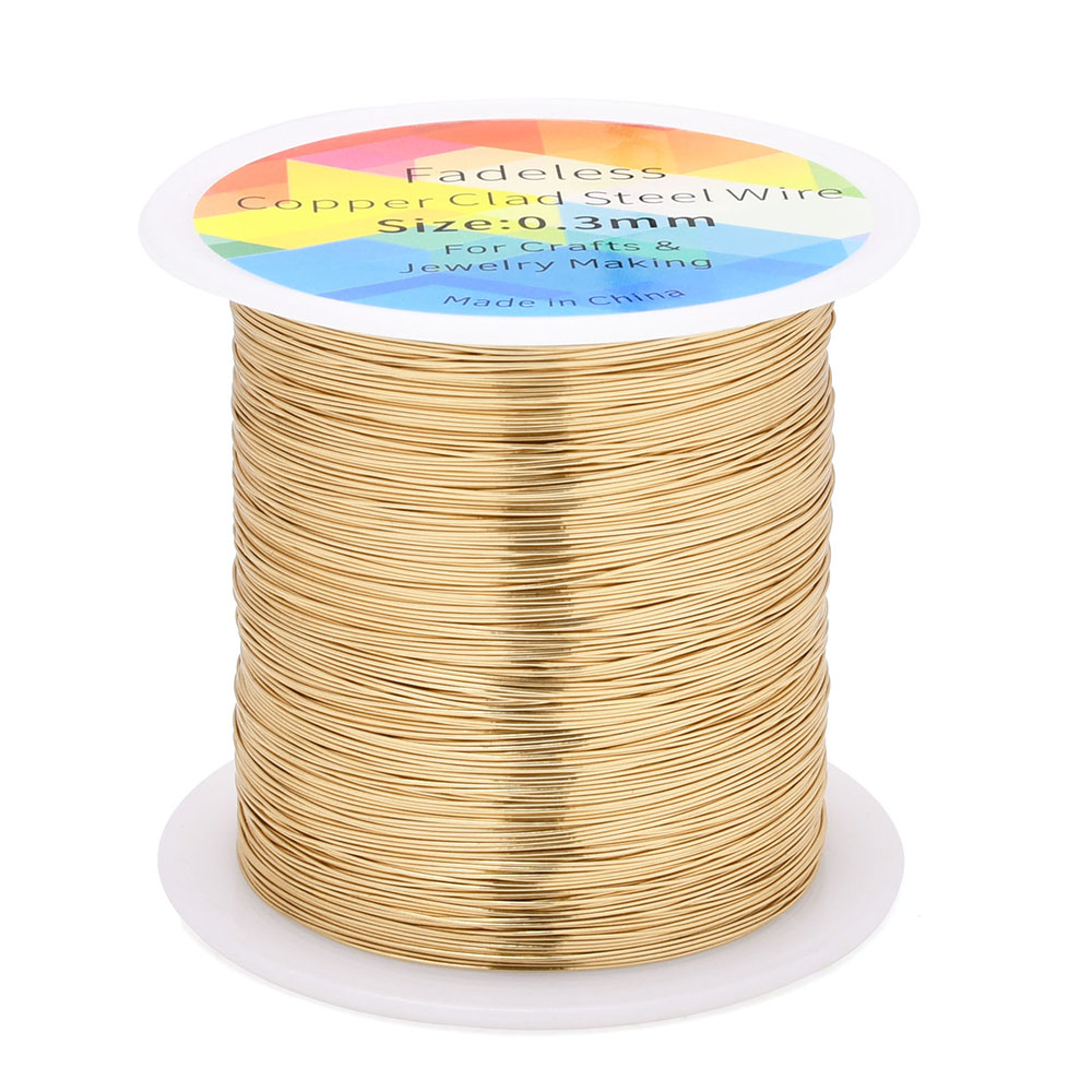 100m/328ft Fadeless Copper Cla - đánh giá và giá Jewelry Making Wire