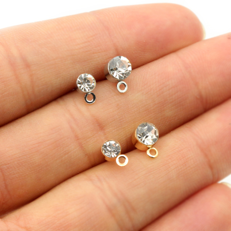50pcs Stud Earrings Pins with  - đánh giá và giá Jewelry Making Kit